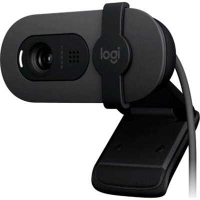 Веб-камера Logitech BRIO 100, FHD, Graphite (960-001585), 1950343