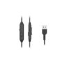 Гарнитура A4Tech Fstyler (FH100U (STONE BLACK)) черный 2м накладные USB, 1729850