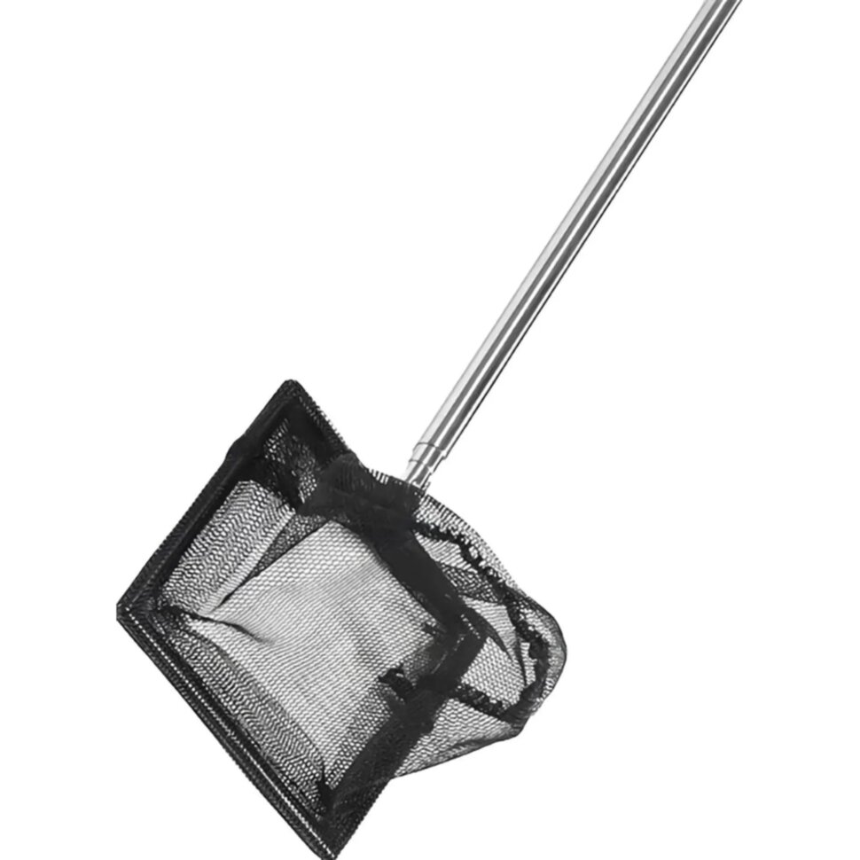 Сачок для рыб Telescopic Fish 8/20см  (Акваэль), ручка до 50см , 2494806