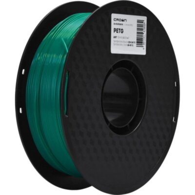 Пластик филамент Crown Micro CM-FILPETG017G PETG 1.75 1кг тёмно-зелёный, 2270873