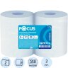 Бумага протирочная FOCUS Jumbo 2сл 24х35см перф 1000л 350м 2рул/уп_5079731, 1614588