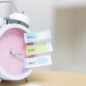 Клейкие закладки бумажные 45х15 мм,30 листов x 5 бл,цвет в асс, 1408087