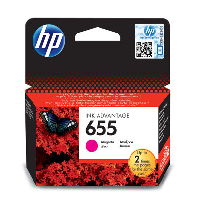 Картридж струйный HP 655 CZ111AE пурп. для DJ Ink Advantage 3525/4625/5525, 267184