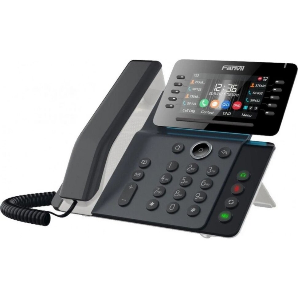 IP-телефон Fanvil V65 Prime Business, 12 SIP, 3.5 LCD, Opus+IPV6, 2036622