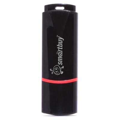 Флеш-память Smartbuy Crown, 64Gb, USB 2.0, чер, SB64GBCRW-K, 896124