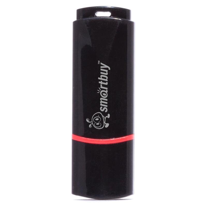Флеш-память Smartbuy Crown, 64Gb, USB 2.0, чер, SB64GBCRW-K, 896124