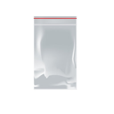 Пакет с замком (Zip Lock) 8 х 12 см, 35 мкм, 1000 шт/уп, 1061088