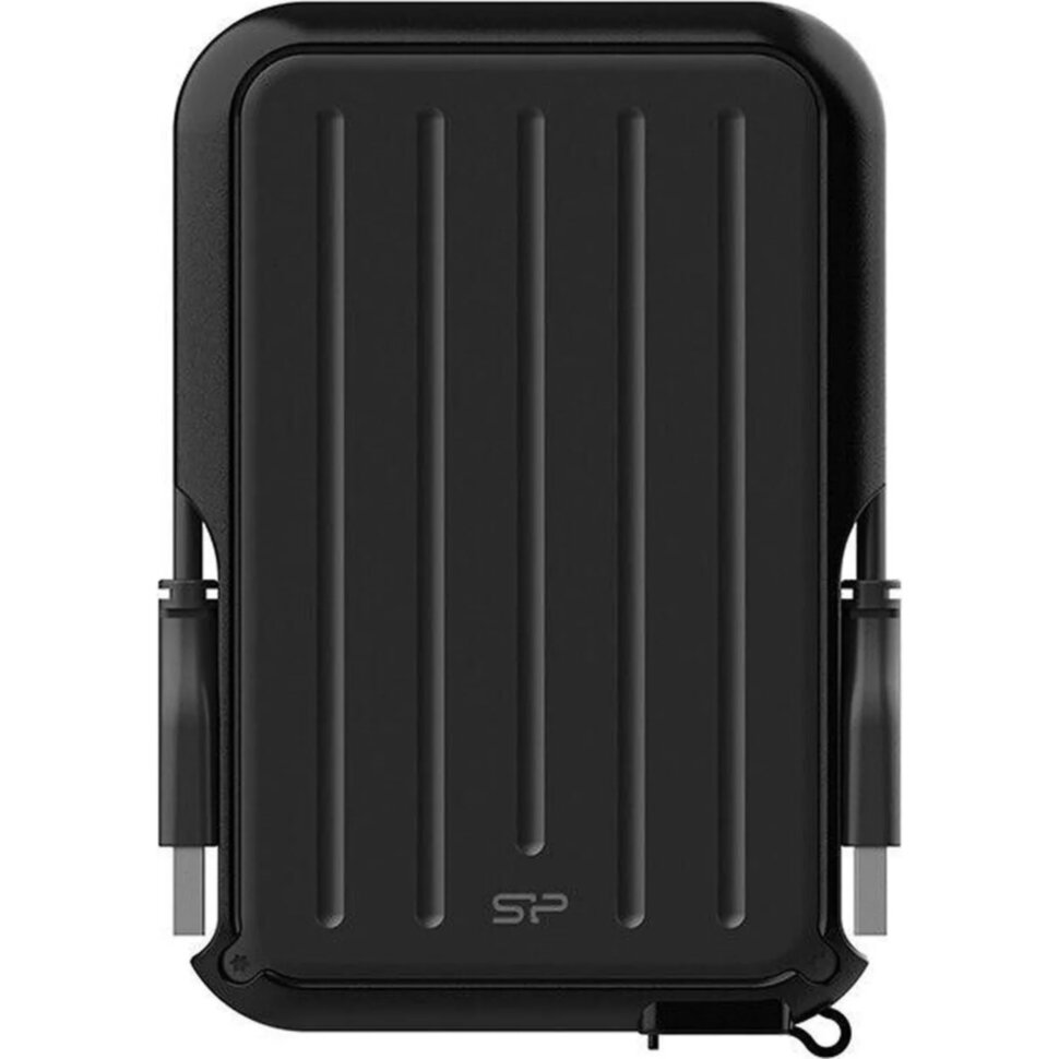 Портативный HDD Silicon Power Armor A66 2 TB USB 3.2, черный, 1594894
