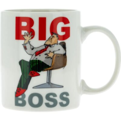 Кружка 350мл, NEW BONE CHINA,BIG BOSS,133-08077, 2350347