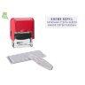 Штамп самонаборный NEW Printer C20/3-Set 3строки 14х38мм 1 касса корп.крас, 1742602