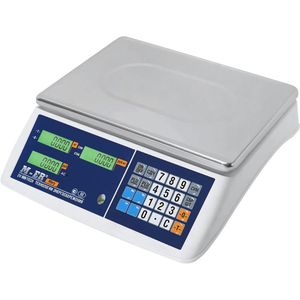 Весы торговые настольные M-ER 223 AC-15.2 Mary (LCD), 1367349