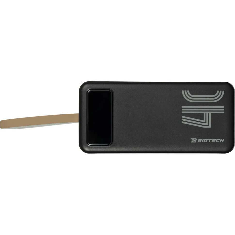 Внешний аккумулятор BigTech (BT-PB-40-BL-10) 40000 mAh черный, 2176207