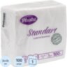 Салфетки бумажные Plushe Standart 24х24см 1сл 100шт/уп, 1791960