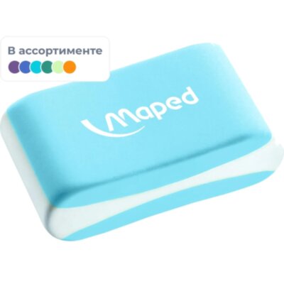 Ластик Maped ESSENTIALS SOFT каучук,мягкий,ассорти,112921, 712095