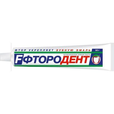 Зубная паста Весна  мел ФТОРОДЕНТ б/ф  90 гр  8101, 1668516
