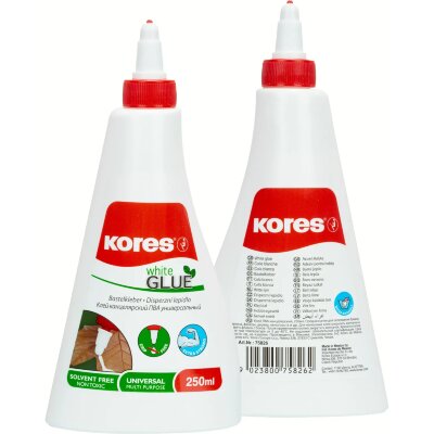 Клей ПВА 250мл KORES &amp;#039;75826/75833, 318457