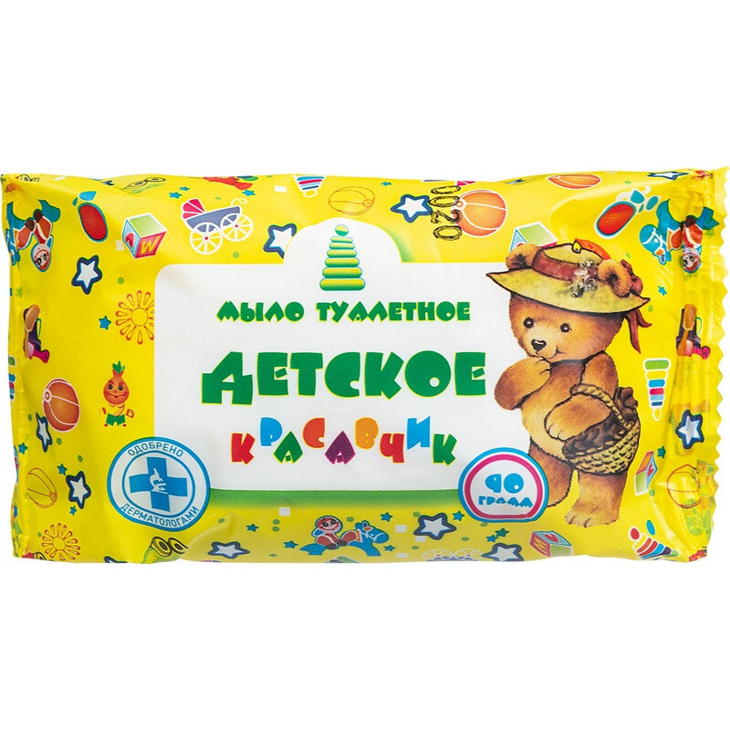 Мыло туалетное 90г  Детское  Меридиан, 1144814