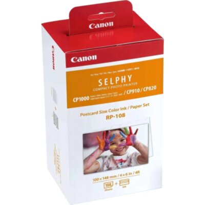 Картридж струйный Canon RP-108 8568B001 белый для Canon Selphy CP1200, 1619645
