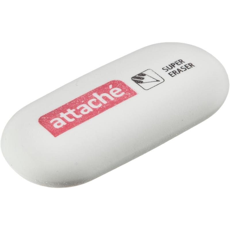 Ластик Attache, овальная форма 2 шт.в уп., 743524