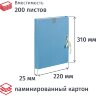 Папка архивная ламинированная Fleur 20мм на 2-х завязках, 1411655