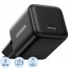 Зарядное устройство UGREEN X512 (55553) Mini 20W USB-C GaN EU черн, 2263557