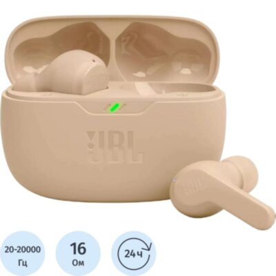 Наушники JBL Wave Beam Beige (JBLWBEAMBEG), 1916191