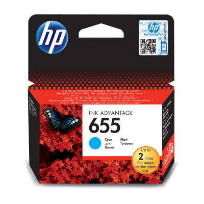 Картридж струйный HP 655 CZ110AE гол. для DJ Ink Advantage 3525/4625/5525, 267183