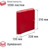 Папка архивная бумвинил 12см 4 завязки, 730749