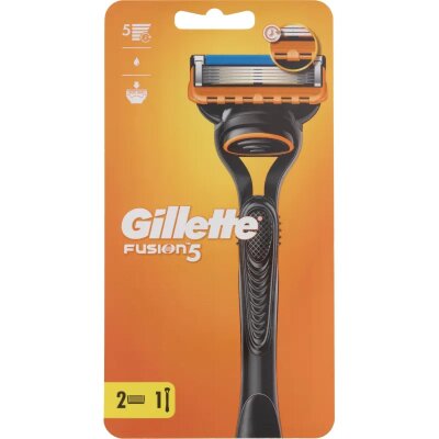 Бритва с 2 смен.кассетами GILLETTE FUSION, 1336390