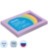Стикеры ATTACHE Bright colours с клеев.краем 76х51 фиолетовый 100л, 1495401