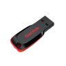 Флеш-память SanDisk Cruzer Blade, 128Gb, USB 2.0, ч/крас, SDCZ50-128G-B35, 1206019
