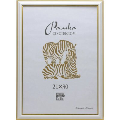 Рамка пластиковая А4 белого цвета 300, 726673