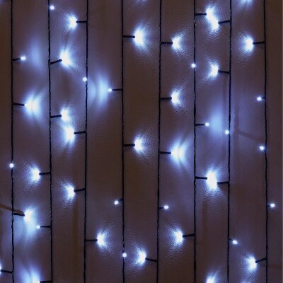 Гирлянда светодиодная уличная 100 LED (10 м), бел,10м, IP65 SW-XMAXOut-0019, 1823906