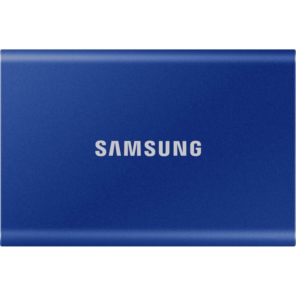 Портативный SSD Samsung T7, 2Tb, Indigo Blue (MU-PC2T0H/WW), 1971384