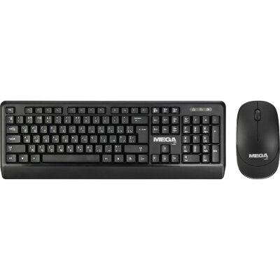 Набор клавиатура+мышь ProMega jet WKMC003 USB WLS RT/1+1 АА/dpi1200/3кн/чер, 1948977