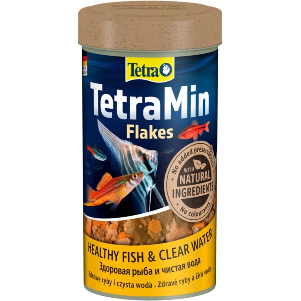 Корм для рыб TetraMin (хлопья) 500мл/ 100 гр, 2494804