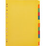 Разделитель листов 1-12, цв.карт.Attache,A4, 327174