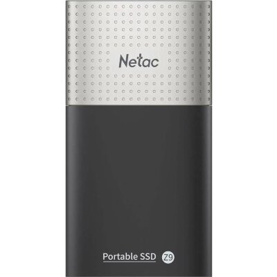 Портативный SSD Netac 500Gb/USB-C/EXT/Black (NT01Z9-500G-32BK), 1881795