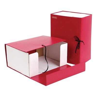 Папка архивная складная ATTACHE,150 мм,красн, 117928