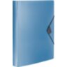 Папка на резинках Attache Metallics А4 800мкм, 40мм, синий, 1688151