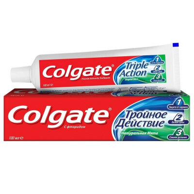 Зубная паста COLGATE Тройное Действие 100мл, 351075