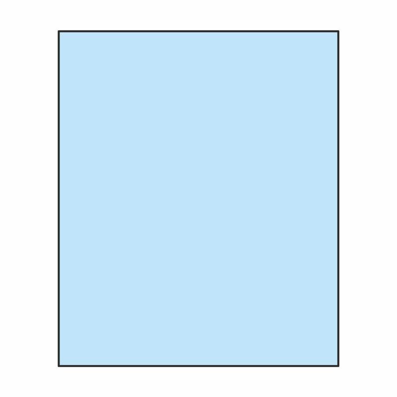 Простыня (салфетка) стерил. 80x70см спанбонд пл.25, голубой, 1шт, 4718/1, 1684491