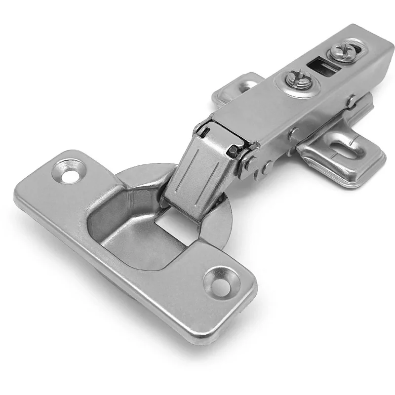 Петля УЗК_мини StahlBuro 103х62 D26 Clip-On полунакладная(15904)хром 2шт/уп, 2425695