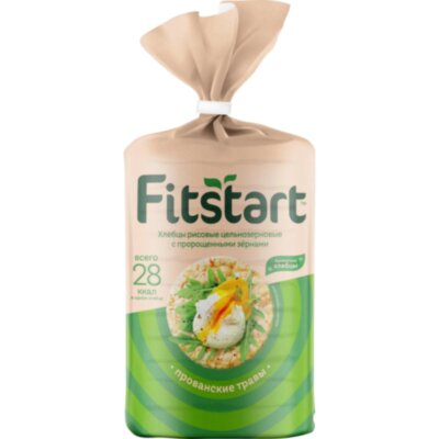 Хлебцы Fitstart Прованские травы рисовые 90г, 2474799