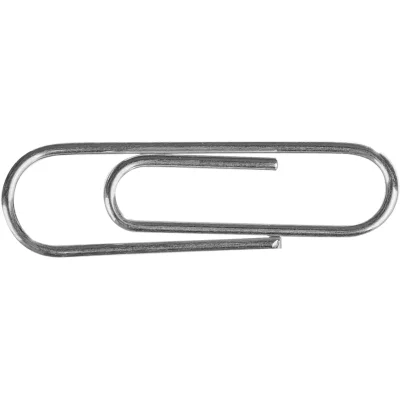 Скрепки Attache оцинкованные 22 мм, негофрированные, 100шт/уп, 1945975