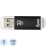 Флеш-память Smartbuy V-Cut, 32Gb, USB 2.0, чер, SB32GBVC-K, 445916