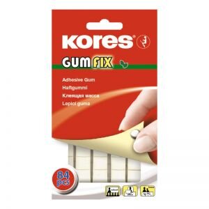 Клеевые подушечки масса KORES Gum Fix удаляемая 84 шт/уп 31600, 81596