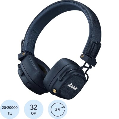 Наушники Marshall Major V Blue (1008144), 2452494