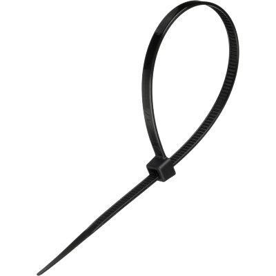 Стяжка (хомут) 200 мм x 4,5 мм,Bigtech BT-CT-200-45-B,нейлон,черн,100 шт/уп, 2157525