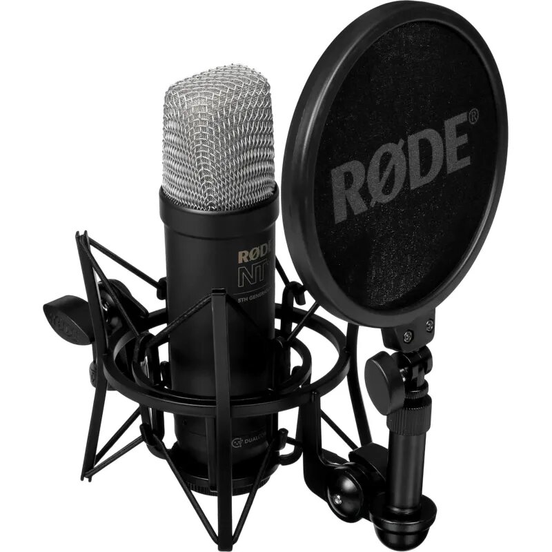 Микрофон Rode NT1 5th Generation Black, студийный, конденс, АЦП 192кГц, DSP, 2333622